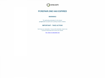 pcrepair.one snapshot