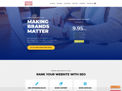 contentmarketingchamp.com snapshot