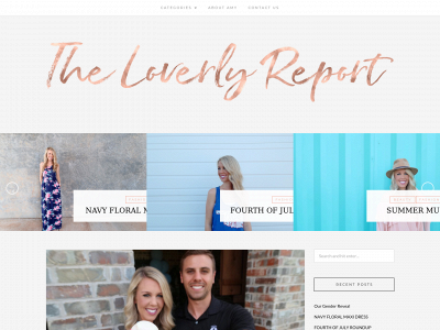 theloverlyreport.com snapshot