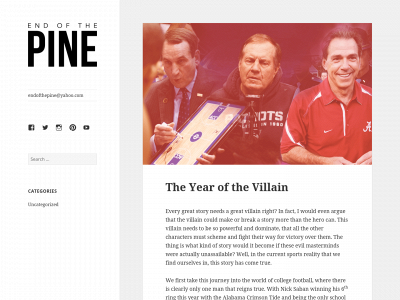 endofthepine.com snapshot