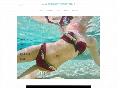 www.xanaduluxuryresortwear.com snapshot