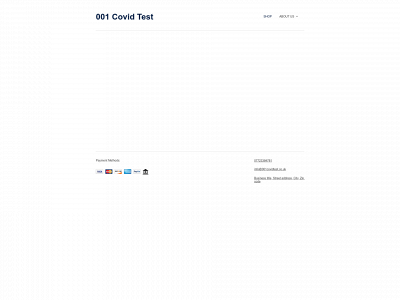 001covidtest.co.uk snapshot
