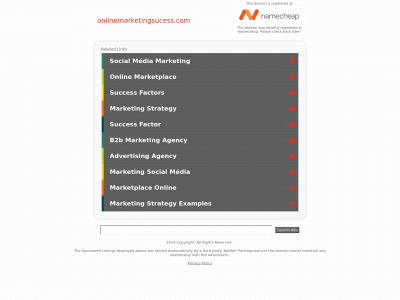 onlinemarketingsucess.com snapshot