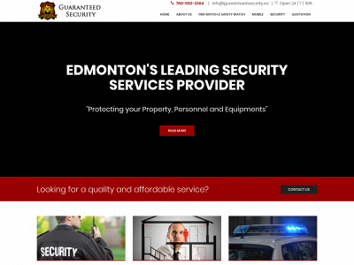 guaranteedsecurity.ca snapshot