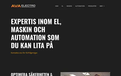 avaelectro.se snapshot