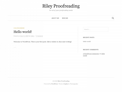 rileyproofreading.com snapshot