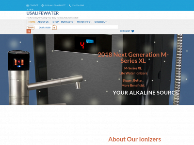 usalifewater.com snapshot