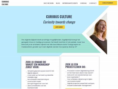 curiousculture.eu snapshot