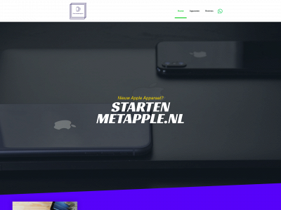 startenmetapple.nl snapshot
