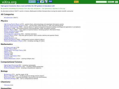 vixra.org snapshot