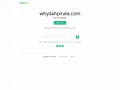 whydahpirate.com snapshot