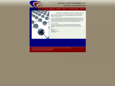 integratedcontroltechnologies.com snapshot
