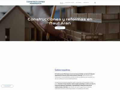 construccionesmarimanya.com snapshot