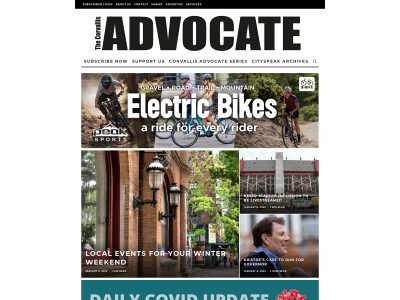 corvallisadvocate.com snapshot