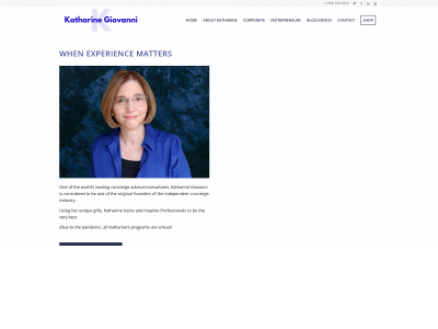 katharinegiovanni.com snapshot