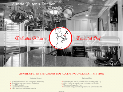 auntieglutenskitchen.com snapshot