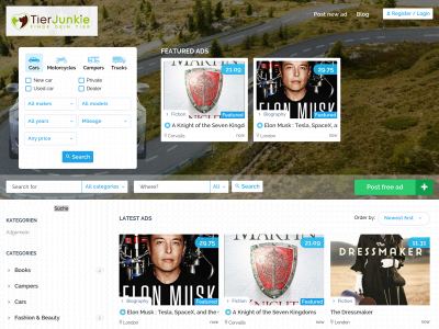 tierjunkie.de snapshot