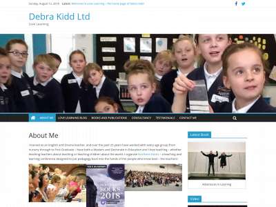 debra-kidd.com snapshot