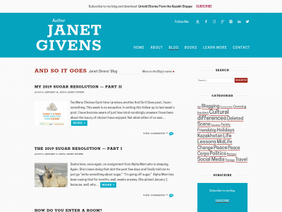 janetgivens.com snapshot