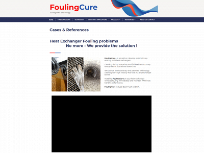 foulingcure.com snapshot