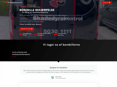 borebillebekæmpelse.dk snapshot