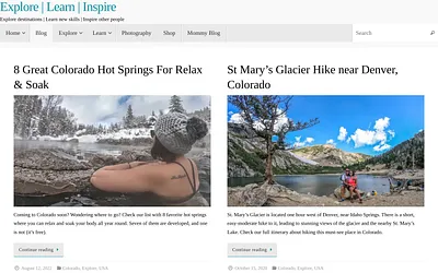 explorelearninspire.com snapshot