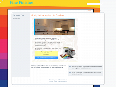 finefinishespainting.co.uk snapshot