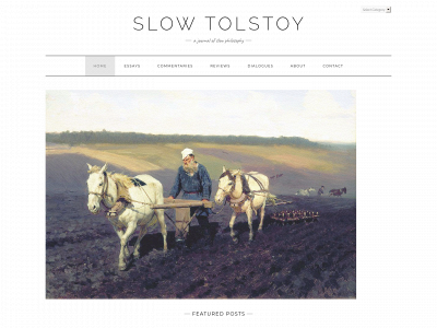 slowtolstoy.com snapshot