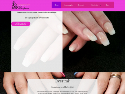nagelstudiomariposa.nl snapshot