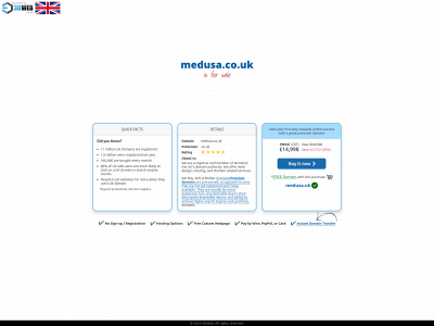 medusa.co.uk snapshot