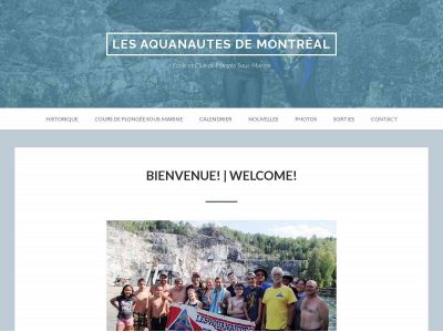 lesaquanautes.com snapshot