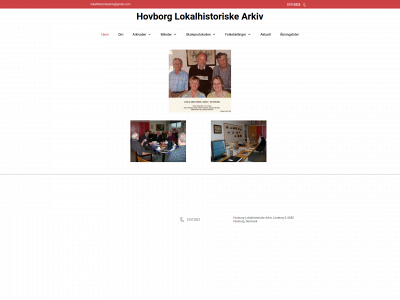 hovborgarkiv.dk snapshot