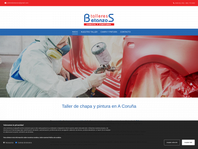 www.talleresbetanzos.com snapshot