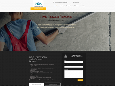 hmd-plaquiste-pau.fr snapshot