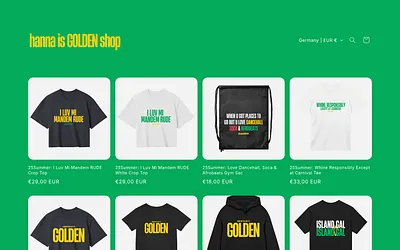 hannaisgolden.com snapshot