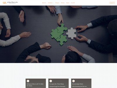 aclearwhattodo.com snapshot