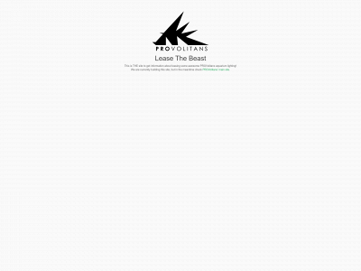 leasethebeast.com snapshot