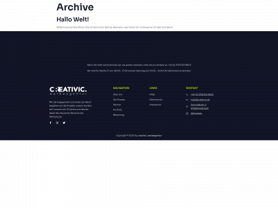 creativic.de snapshot