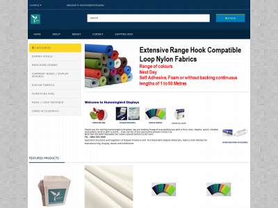 hummingbird-displays.com snapshot