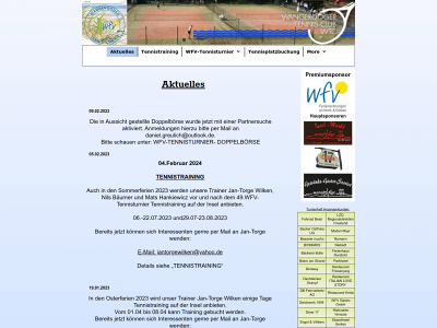 wangerooger-tc.de snapshot