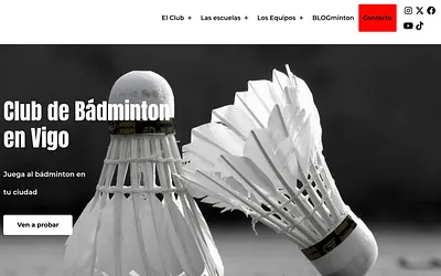 badmintonclubescolarosalia.es snapshot