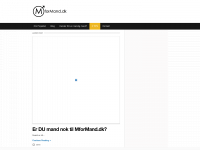 mformand.dk snapshot