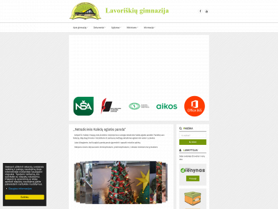 lavoriskiugimnazija.lt snapshot