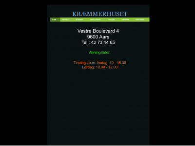 kraemmer-huset.dk snapshot