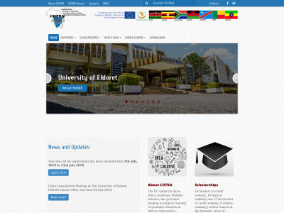 cotraintrafrica.org snapshot