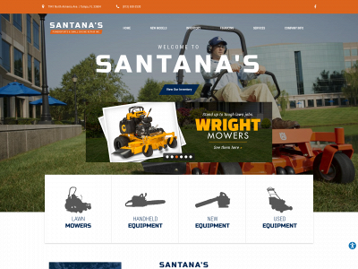 www.santanaspowersports.com snapshot
