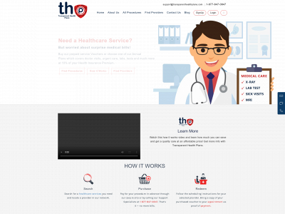 transparenthealthplans.com snapshot