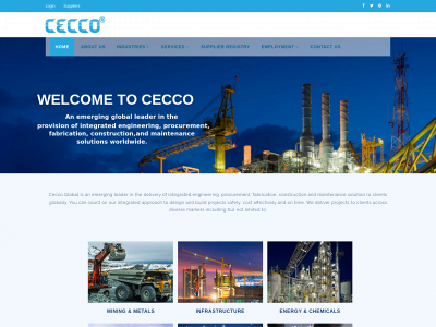 ceccoglobal.com snapshot
