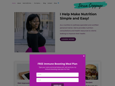 sierracoppage.com snapshot