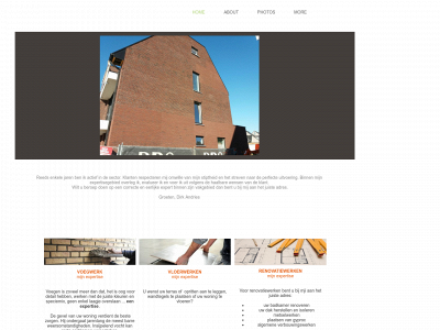 andriesdirk.be snapshot